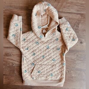 Quilted Kids yin yang hoodie